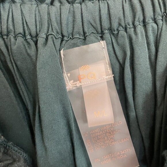 Women’s PQ SWIM Cover Dress Blue Boho Size Medium Large M/L - Picture 4 of 9